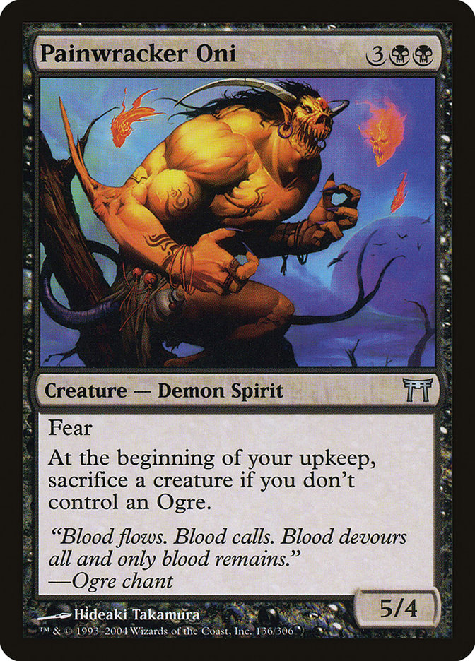 Painwracker Oni [Champions of Kamigawa] Foil