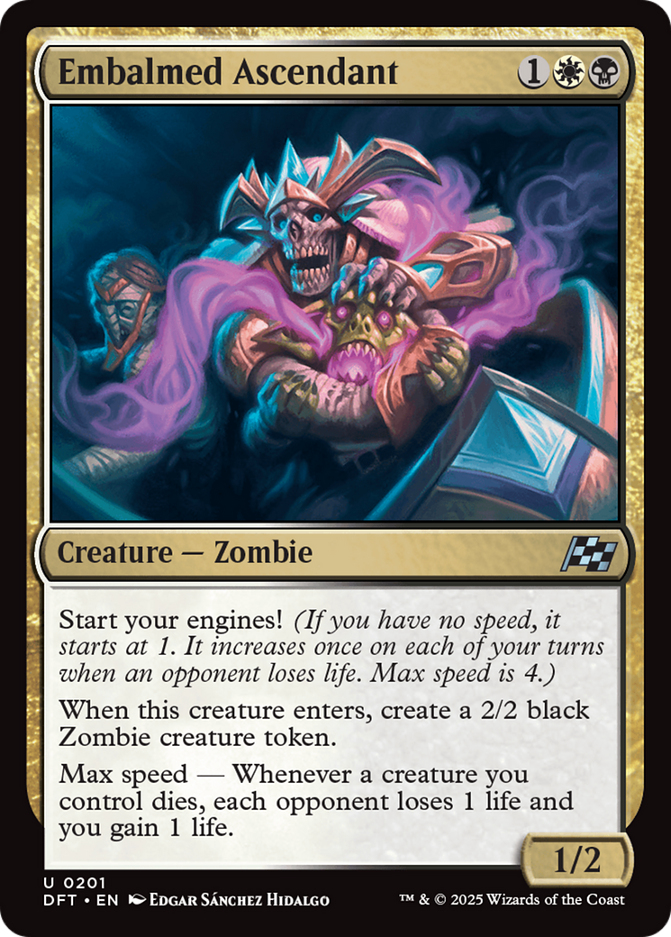 Embalmed Ascendant [Aetherdrift] Foil