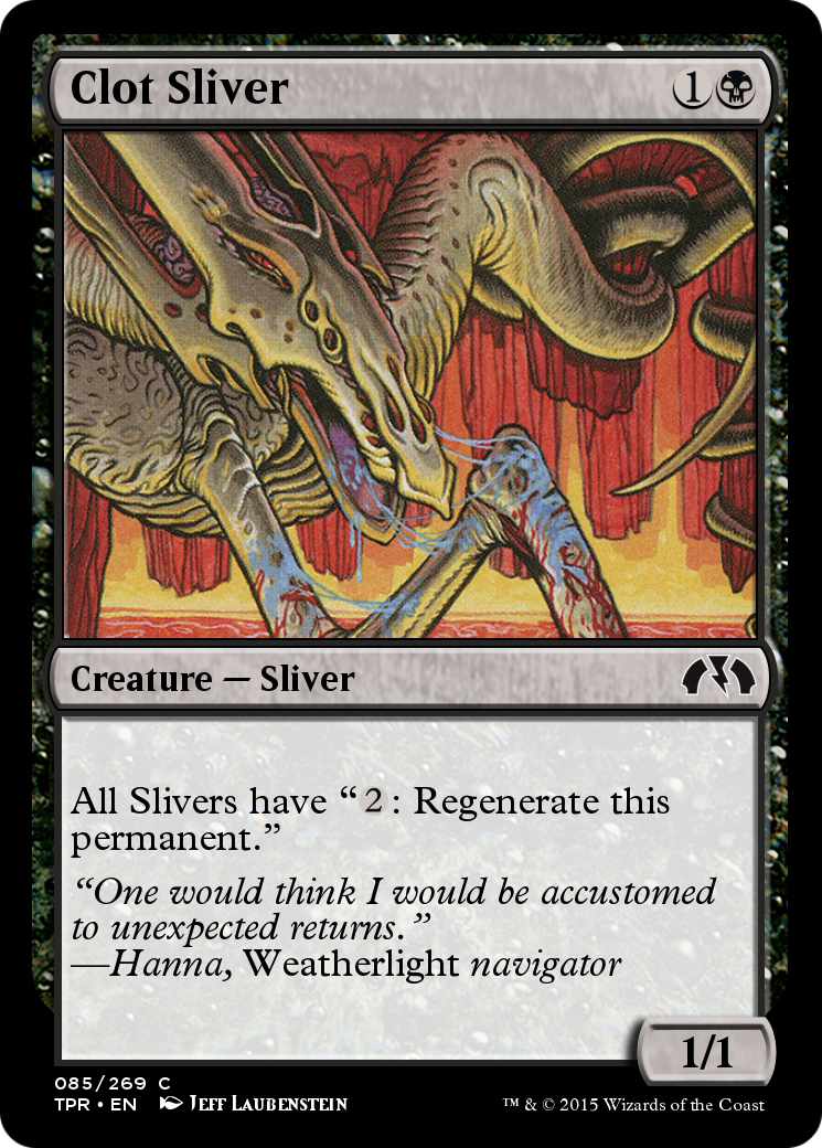 Clot Sliver  [Tempest Remastered] Foil