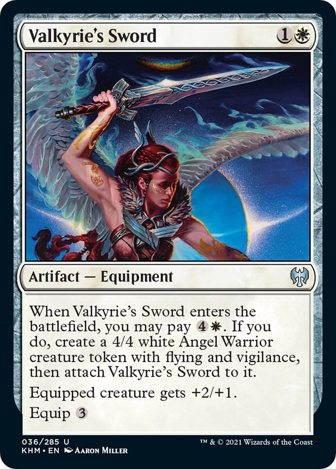 Valkyrie's Sword [Kaldheim] Foil