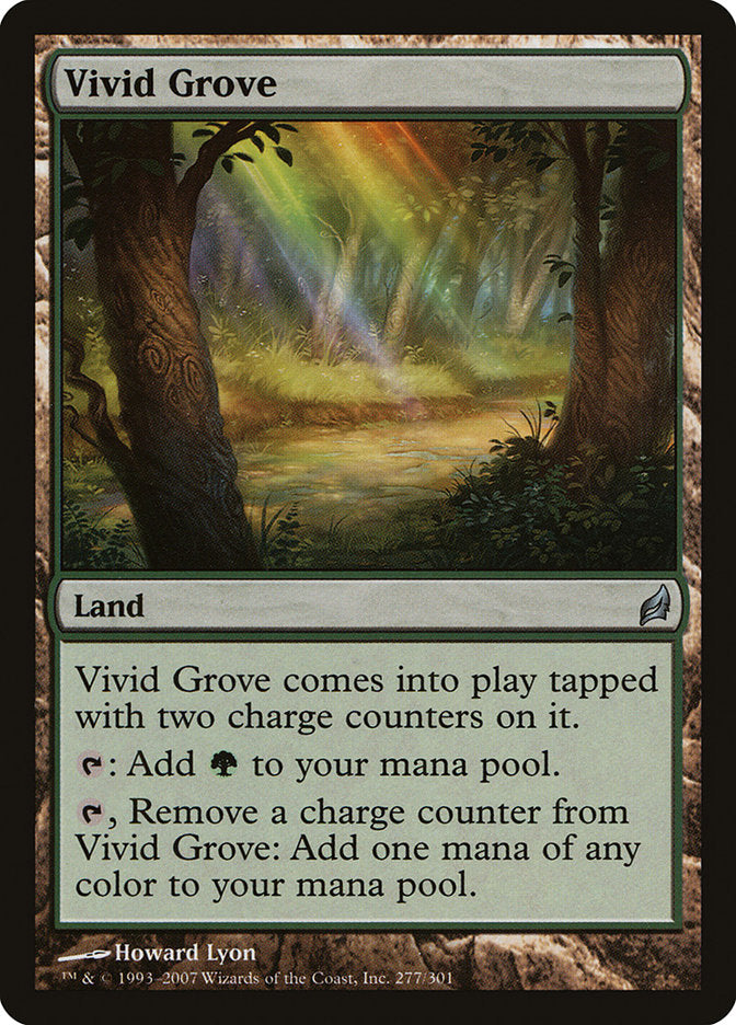 Vivid Grove [Lorwyn] Foil