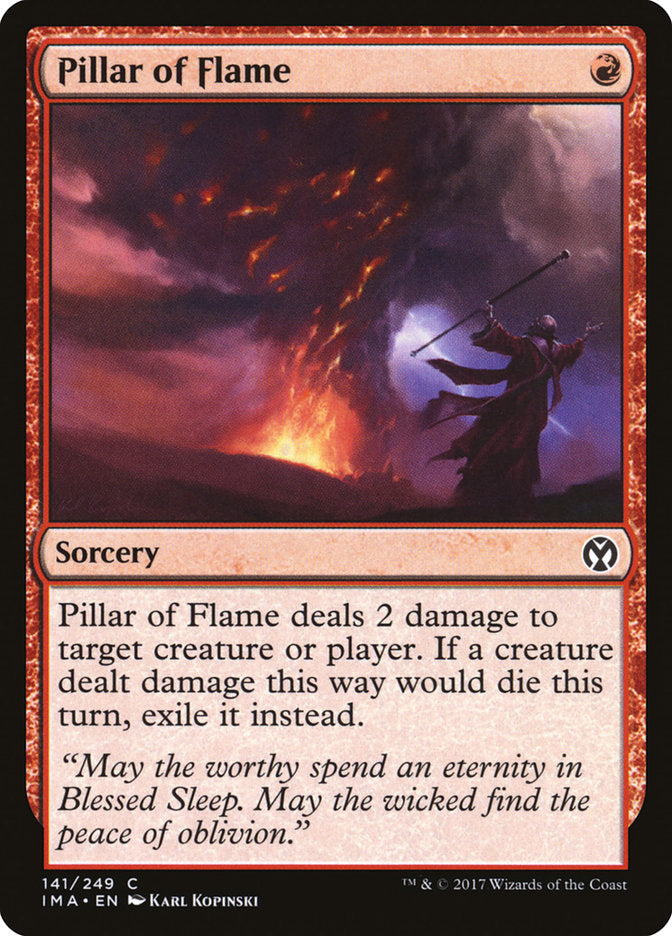 Pillar of Flame [Iconic Masters] Foil