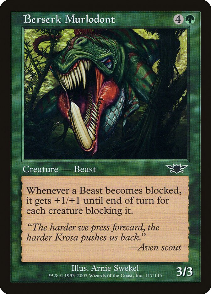 Berserk Murlodont [Legions] Foil