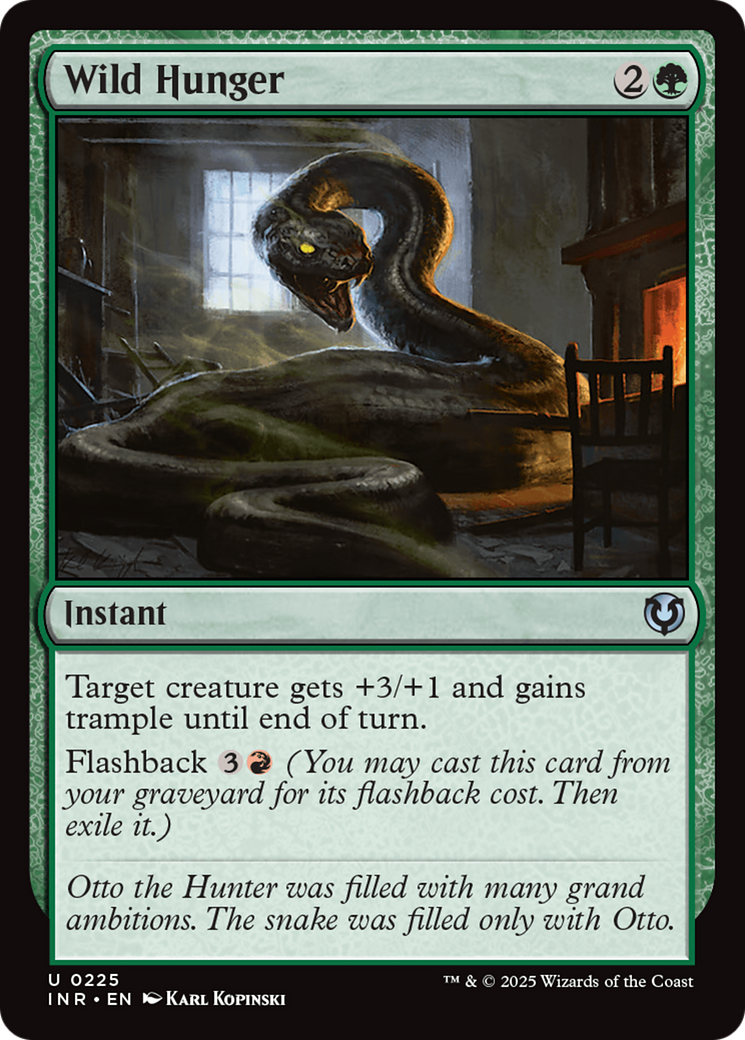 Wild Hunger [Innistrad Remastered] Foil
