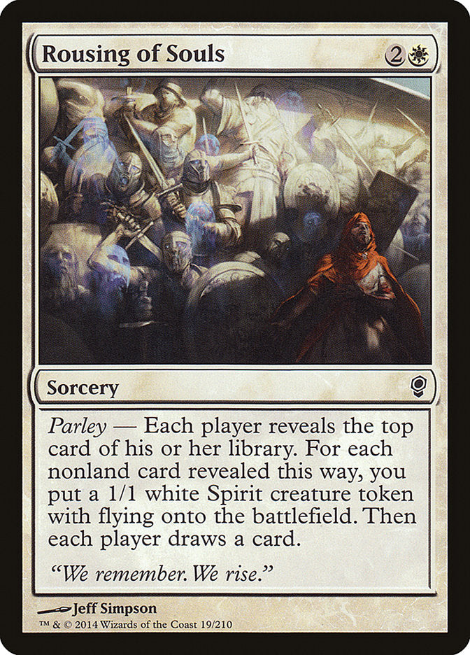 Rousing of Souls [Conspiracy] Foil