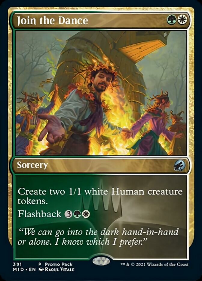Join the Dance (Promo Pack) [Innistrad: Midnight Hunt Promos] Foil