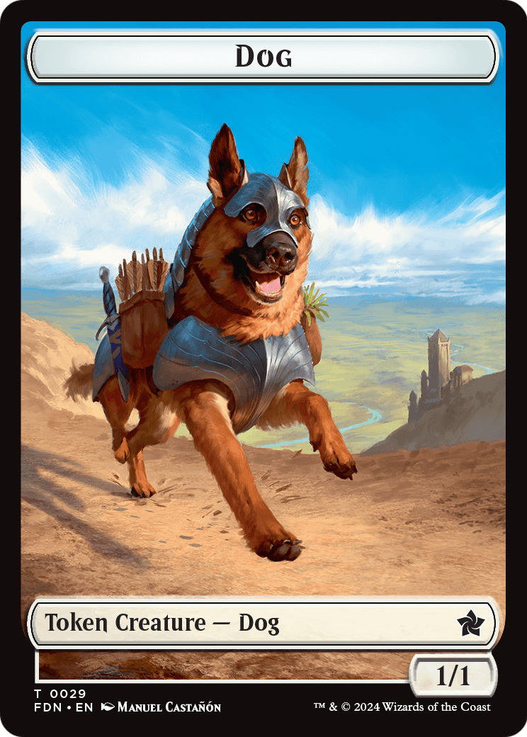 Dog  [Foundations Tokens]