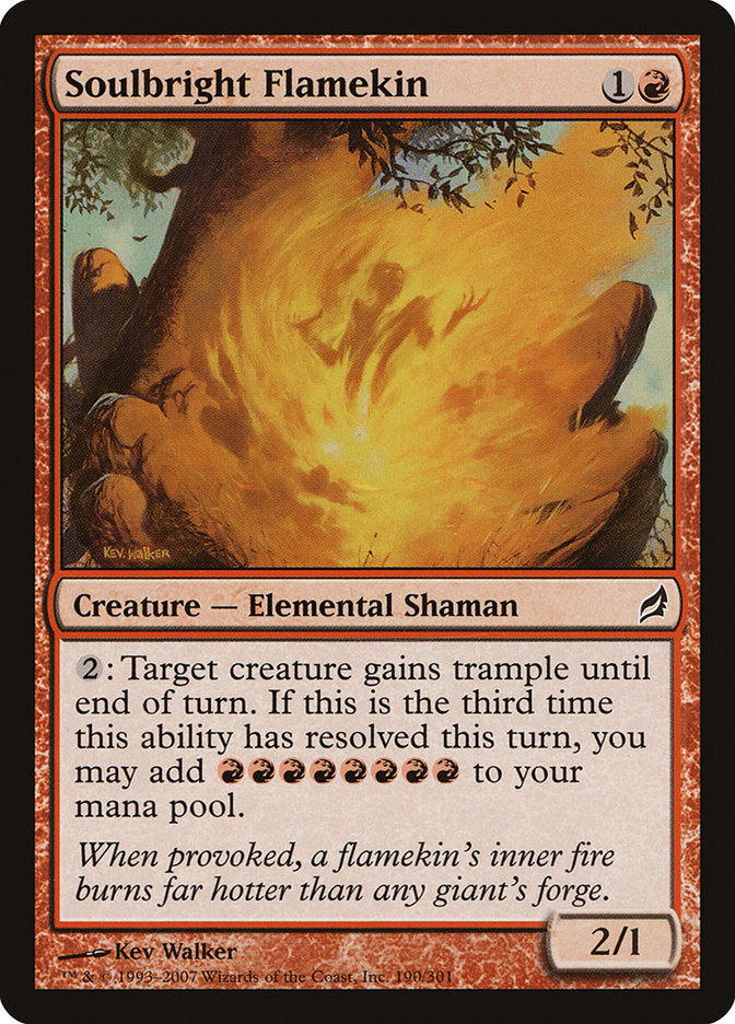 Soulbright Flamekin [Lorwyn] Foil