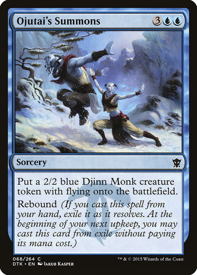 Ojutai's Summons [Dragons of Tarkir] Foil