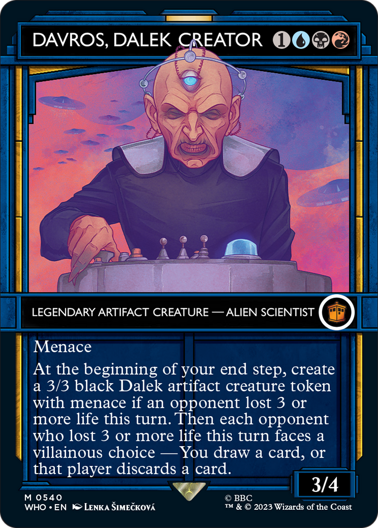 Davros, Dalek Creator (Showcase) [Doctor Who] Foil