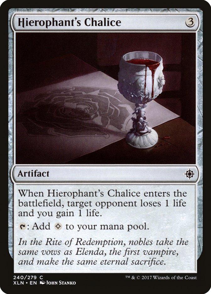 Hierophant's Chalice [Ixalan] Foil