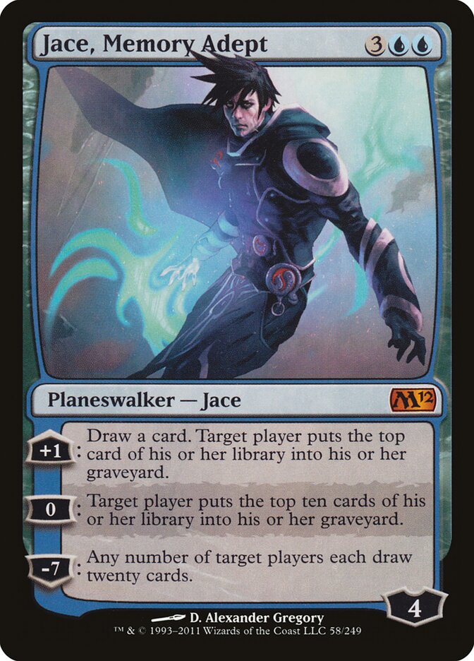 Jace, Memory Adept [Magic 2012] Foil
