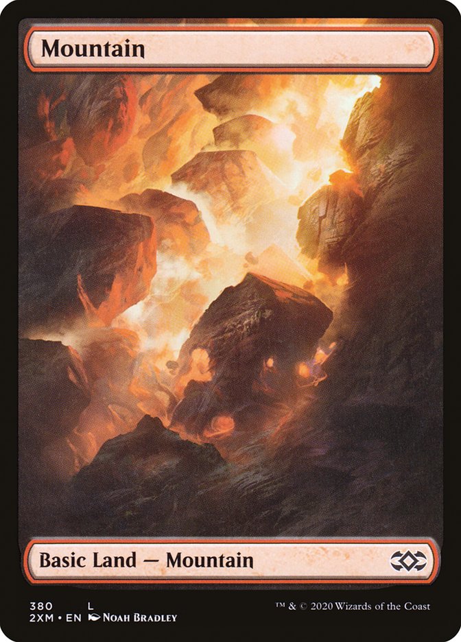 Mountain (380) [Double Masters] Foil