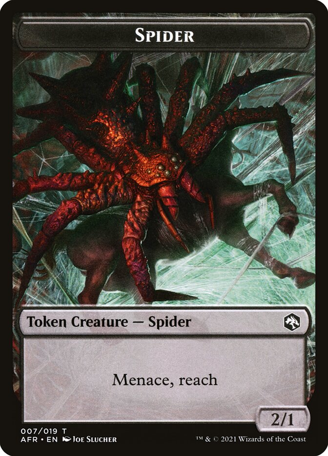 Spider Token [Dungeons & Dragons: Adventures in the Forgotten Realms Tokens]