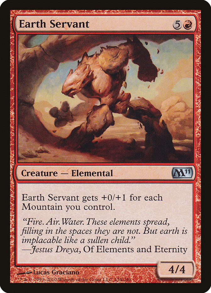 Earth Servant [Magic 2011] Foil