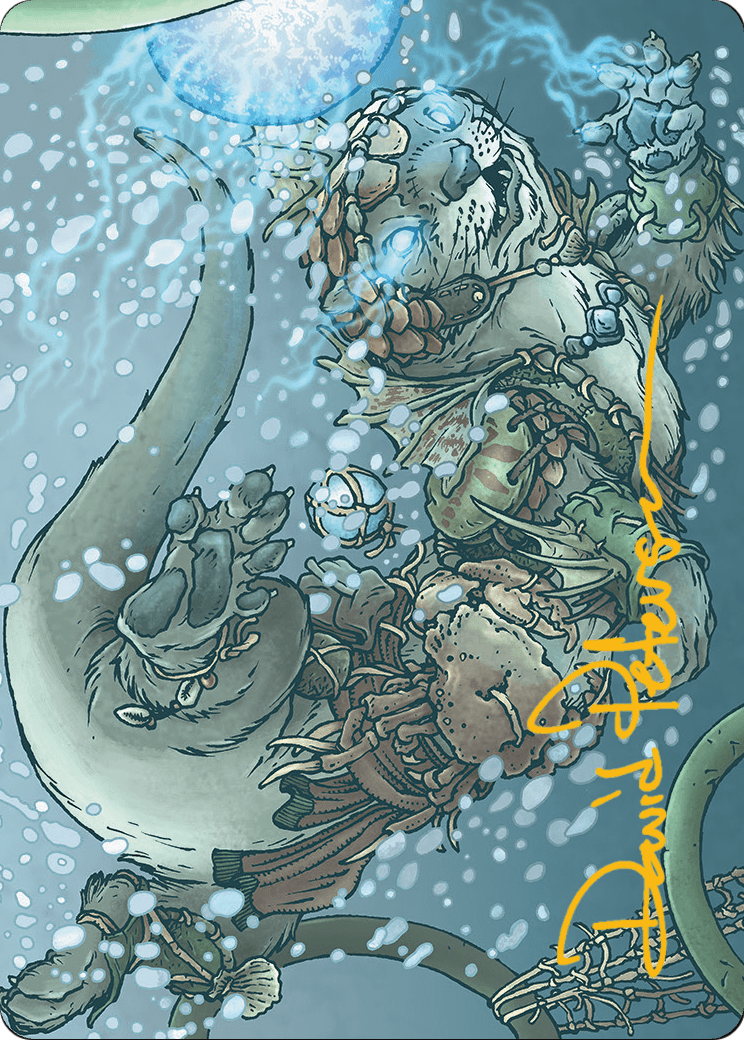 Kitsa, Otterball Elite // Kitsa, Otterball Elite  [Bloomburrow Art Series] (Borderless)