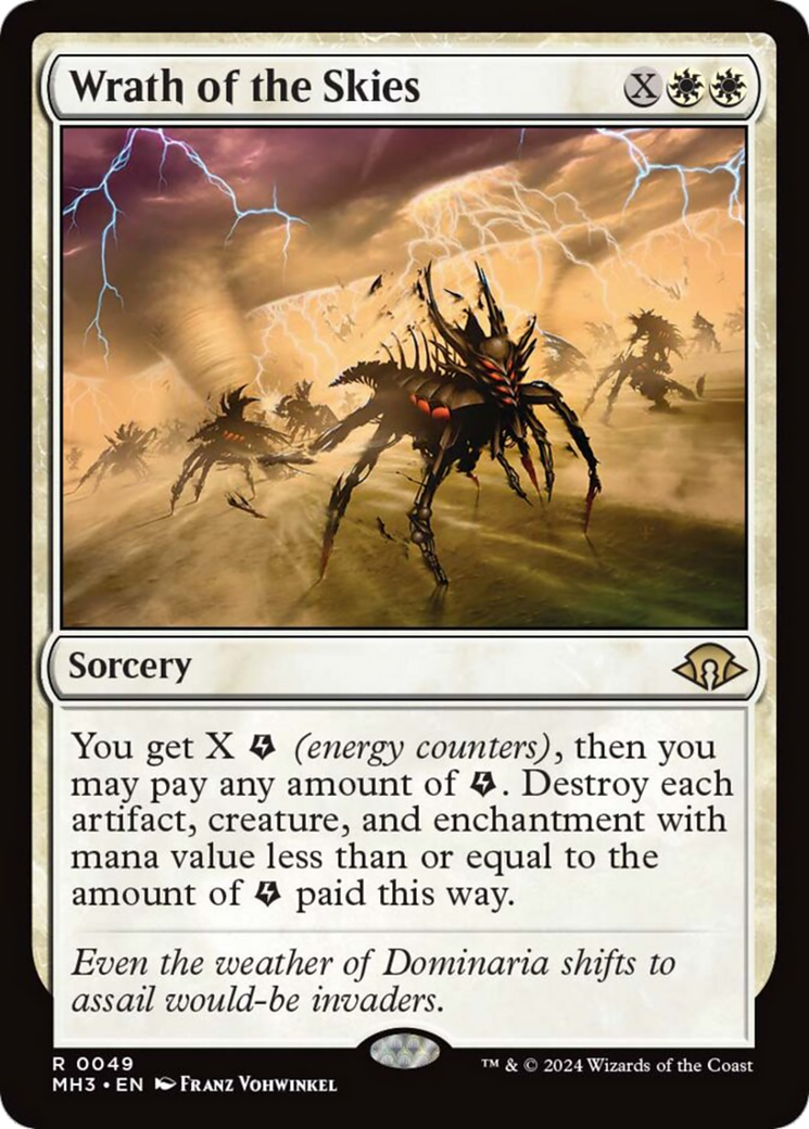 Wrath of the Skies [Modern Horizons 3] Foil