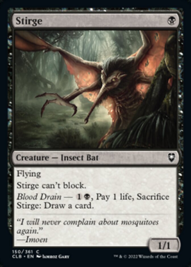 Stirge [Commander Legends: Battle for Baldur's Gate] Foil