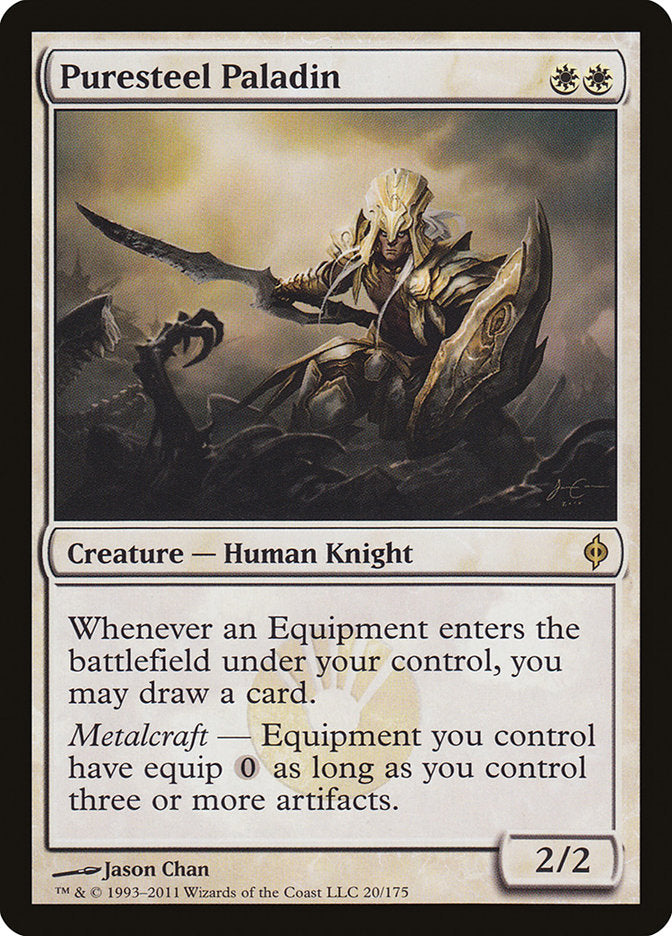Puresteel Paladin [New Phyrexia] Foil