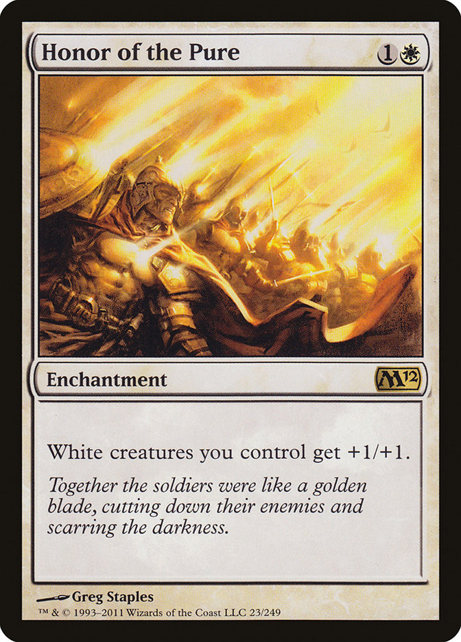 Honor of the Pure [Magic 2012] Foil