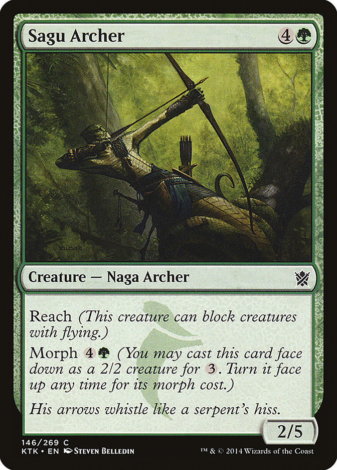 Sagu Archer [Khans of Tarkir] Foil