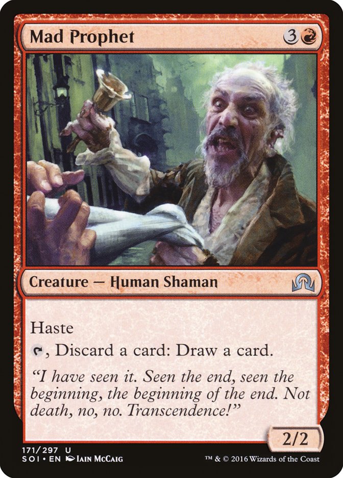 Mad Prophet [Shadows over Innistrad] Foil
