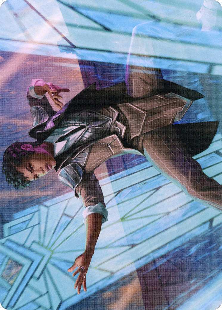 Dapper Shieldmate // Dapper Shieldmate  [New Capenna Art Series] (Borderless) Foil