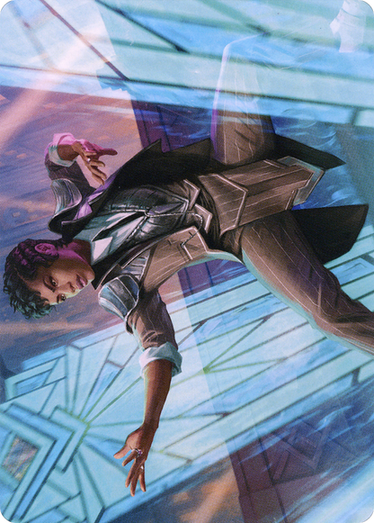 Dapper Shieldmate // Dapper Shieldmate  [New Capenna Art Series] (Borderless) Foil