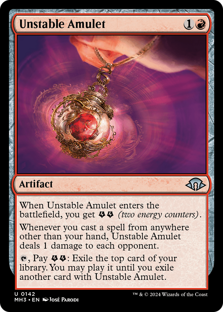 Unstable Amulet [Modern Horizons 3] Foil