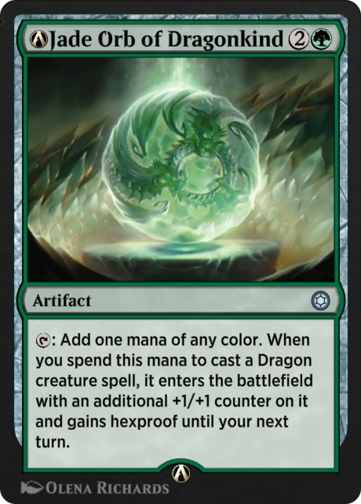 A-Jade Orb of Dragonkind  [Alchemy Horizons: Baldur's Gate]