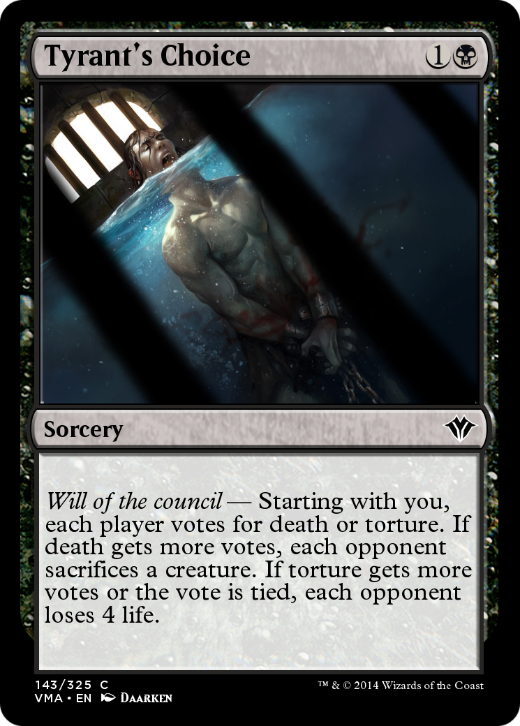 Tyrant's Choice  [Vintage Masters] Foil