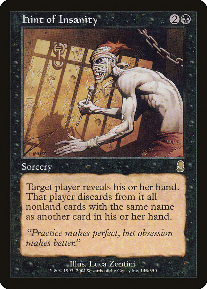 Hint of Insanity [Odyssey] Foil