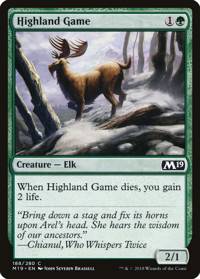 Highland Game [Core Set 2019] Foil