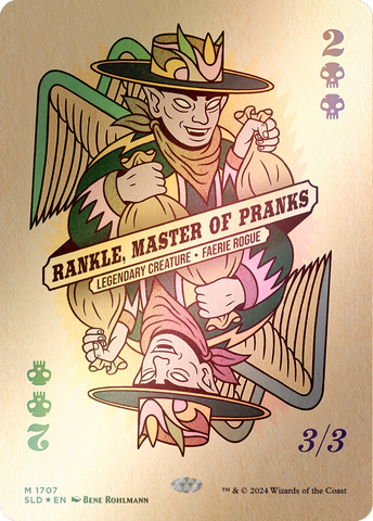Rankle, Master of Pranks (Rainbow Foil) [Secret Lair Drop Series]