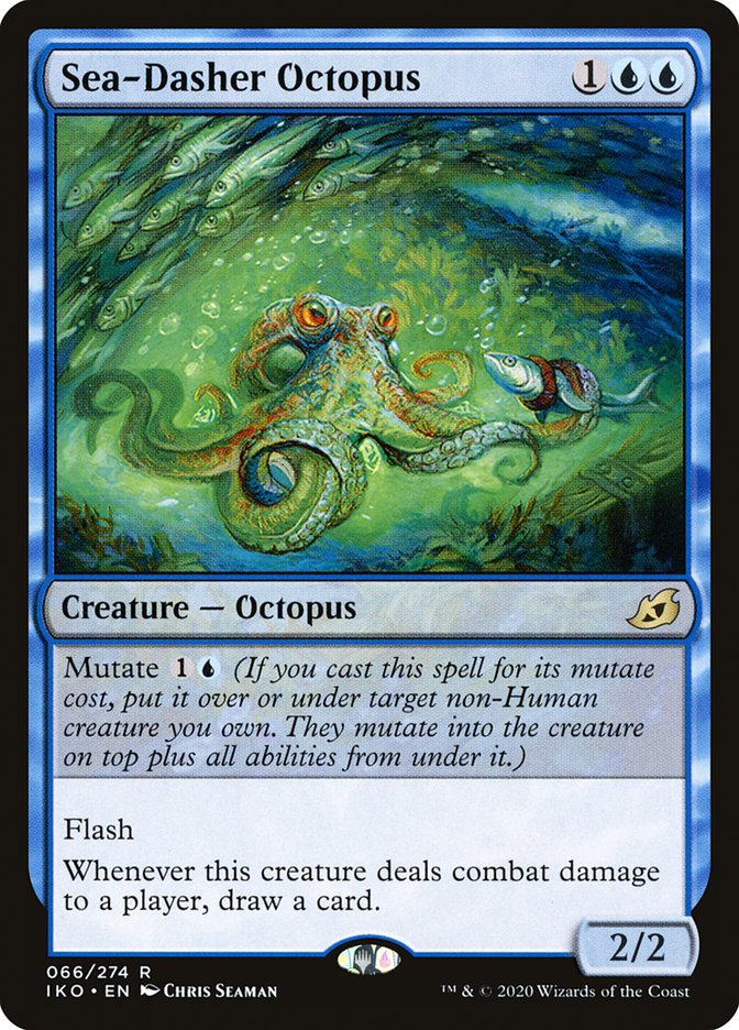 Sea-Dasher Octopus [Ikoria: Lair of Behemoths] Foil
