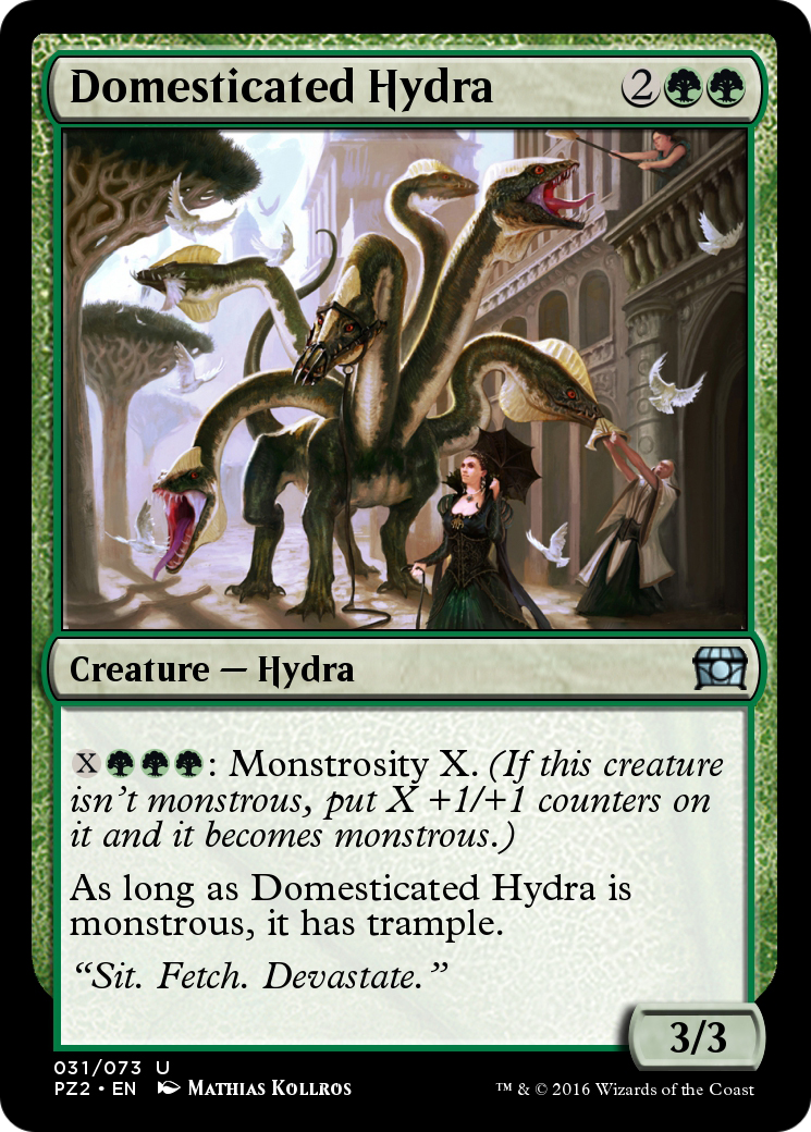 Domesticated Hydra  [Treasure Chest] Foil
