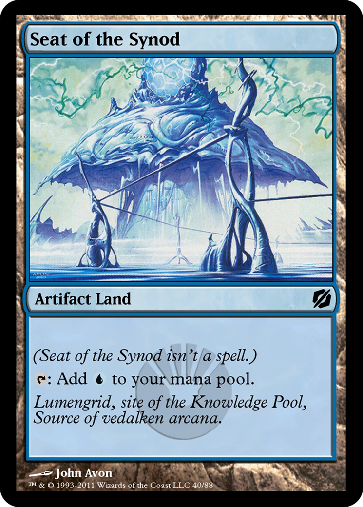 Seat of the Synod  [Duel Decks: Mirrodin Pure vs. New Phyrexia]