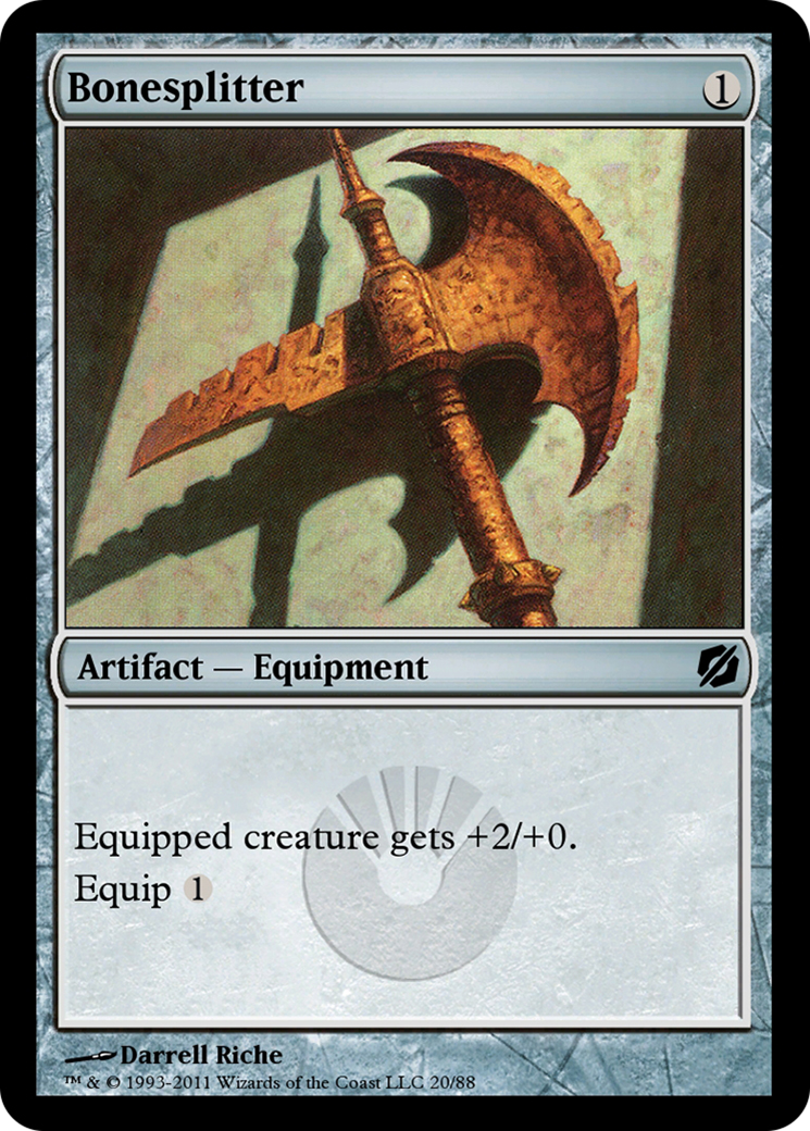 Bonesplitter  [Duel Decks: Mirrodin Pure vs. New Phyrexia]