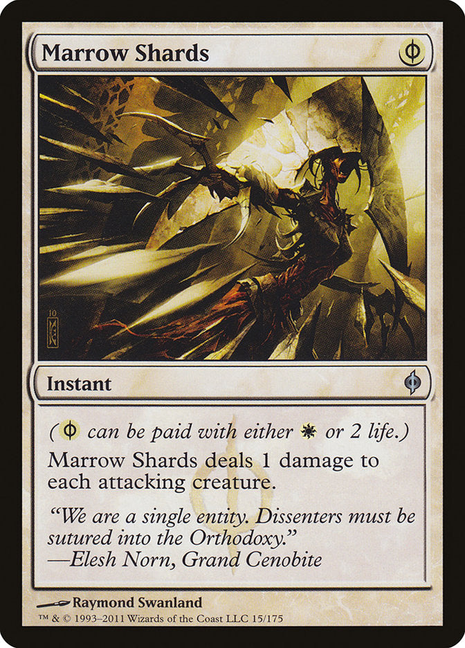 Marrow Shards [New Phyrexia] Foil