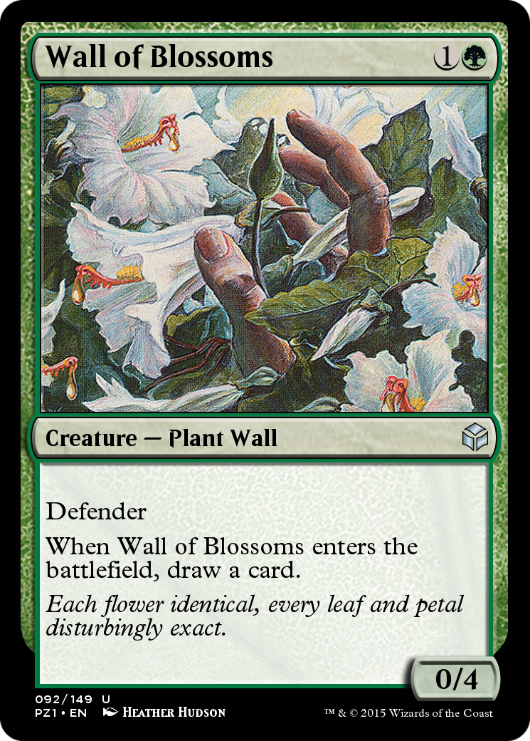 Wall of Blossoms  [Legendary Cube Prize Pack] Foil