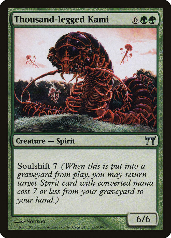Thousand-legged Kami [Champions of Kamigawa] Foil