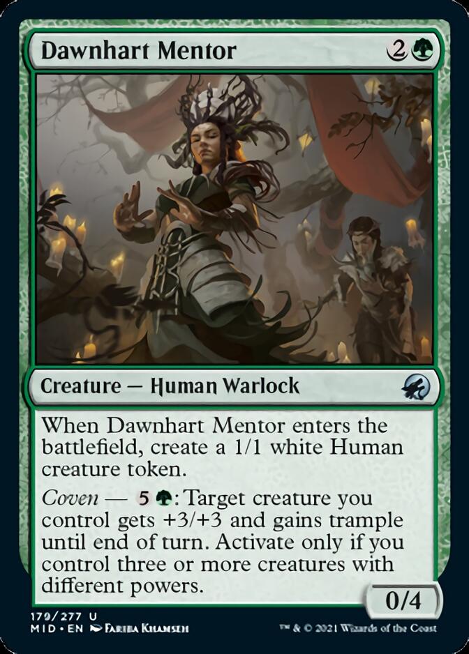Dawnhart Mentor [Innistrad: Midnight Hunt] Foil