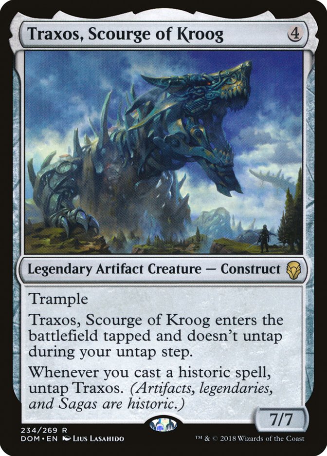 Traxos, Scourge of Kroog [Dominaria] Foil