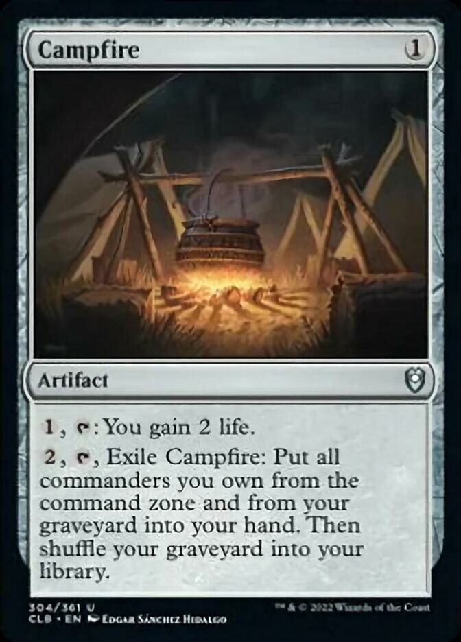 Campfire [Commander Legends: Battle for Baldur's Gate] Foil