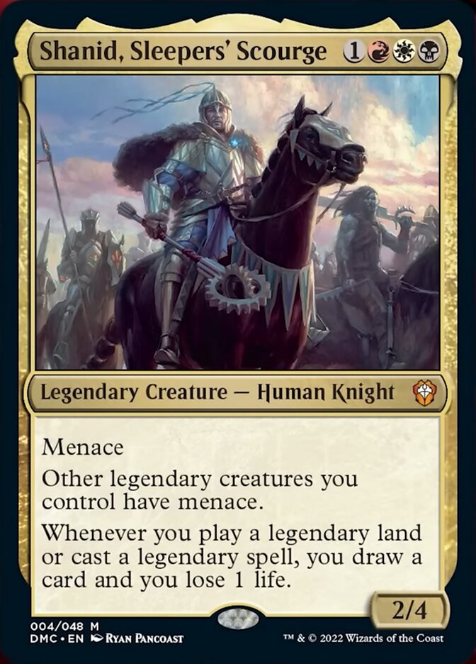 Shanid, Sleepers' Scourge [Dominaria United Commander] Foil