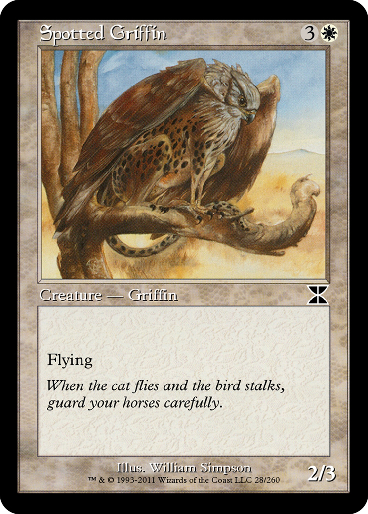 Spotted Griffin  [Masters Edition IV] Foil