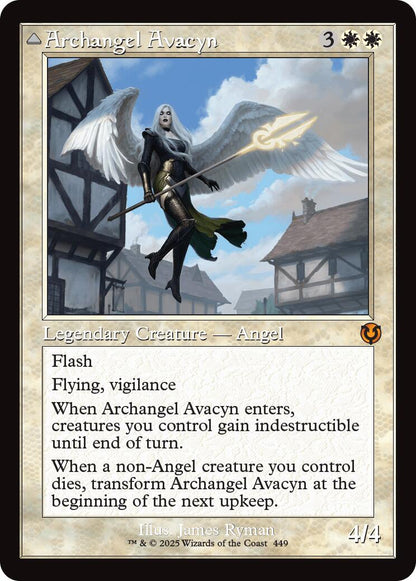 Archangel Avacyn // Avacyn, the Purifier (Retro Frame) [Innistrad Remastered] Foil