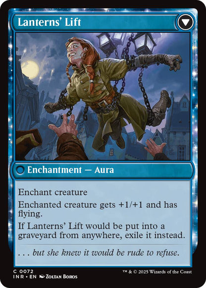 Lantern Bearer // Lanterns' Lift [Innistrad Remastered] Foil