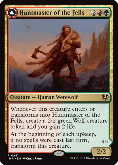 Huntmaster of the Fells // Ravager of the Fells [Innistrad Remastered] Foil