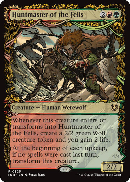 Huntmaster of the Fells // Ravager of the Fells (Showcase) [Innistrad Remastered] Foil